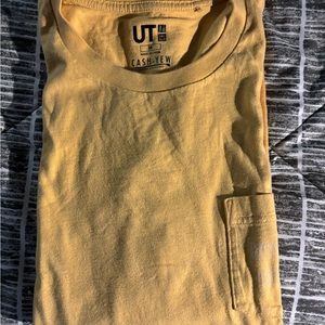 Uniqlo yellow-orange gradient longsleeve